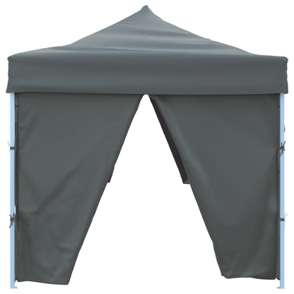 Tenda para festas pop-up dobrável c/ 8 paredes 870x291x315 cm antracite