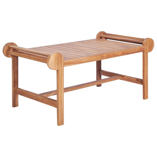 Mesa de centro 100x50x45 cm teca maciça
