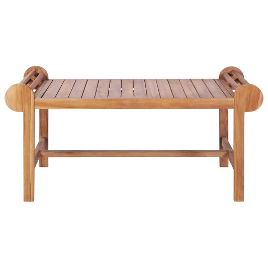 Mesa de centro 100x50x45 cm teca maciça