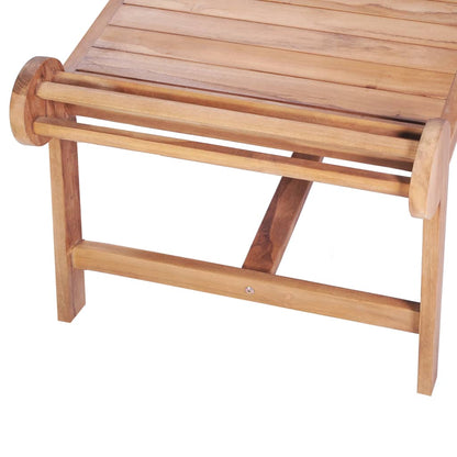 Mesa de centro 100x50x45 cm teca maciça