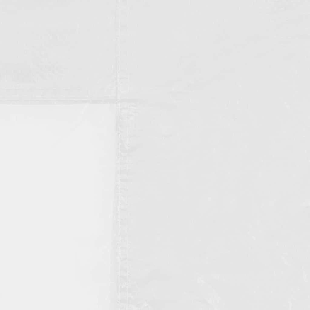 Parede lateral com janela p/ tenda de festas 2 pcs PE branco