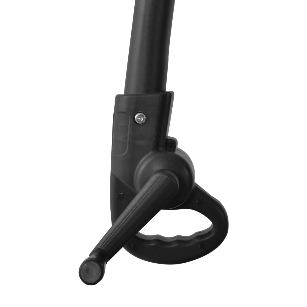 Guarda-sol cantilever com poste de aço 300 cm antracite