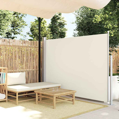 Toldo lateral retrátil 140x300 cm creme