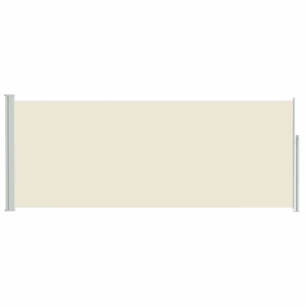 Toldo lateral retrátil 120x300 cm creme