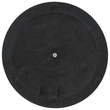 Base de guarda-sol redonda poliresina 19 kg preto