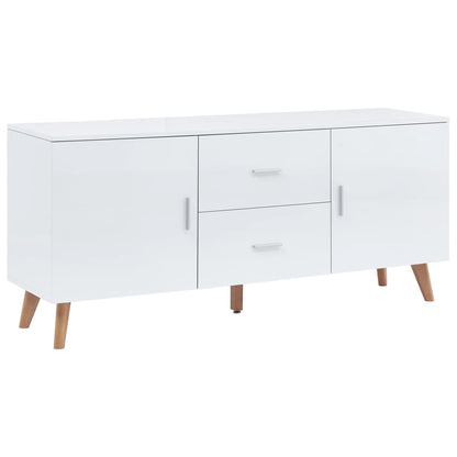 Aparador 160x40x70 cm MDF branco