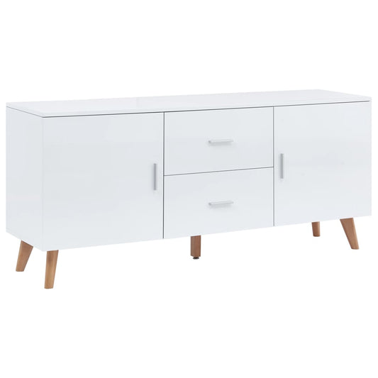 Aparador 160x40x70 cm MDF branco
