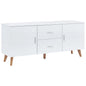 Aparador 160x40x70 cm MDF branco