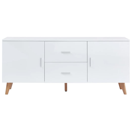 Aparador 160x40x70 cm MDF branco