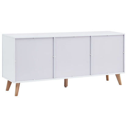 Aparador 160x40x70 cm MDF branco