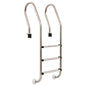 Escada para piscina 3 degraus aço inoxidável 304 120 cm