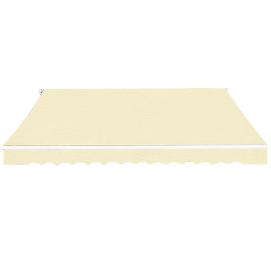 Todo dobrável manual 400 cm creme