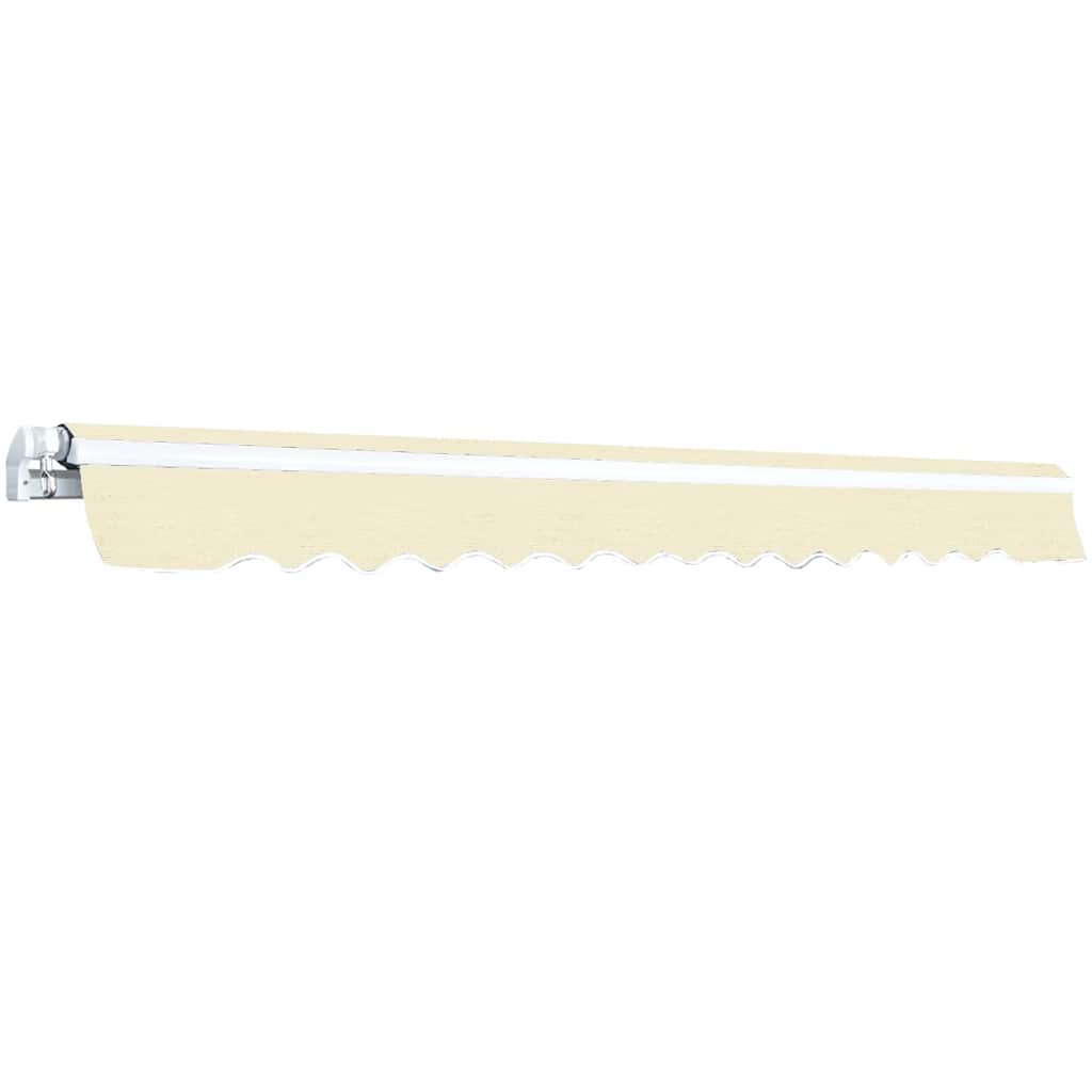 Todo dobrável manual 400 cm creme