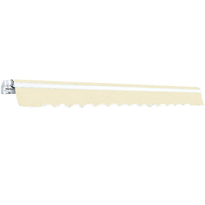 Todo dobrável manual 400 cm creme