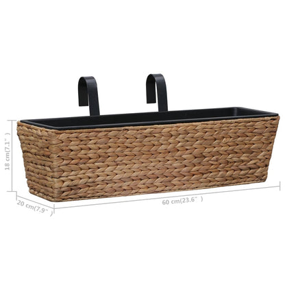 Floreiras de pendurar 2 pcs jacinto de água