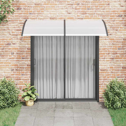 Toldo de porta 200x100 cm PC preto