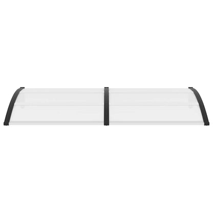 Toldo de porta 200x100 cm PC preto