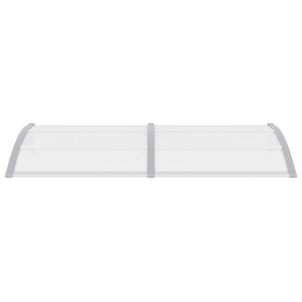Toldo de porta 200x100 cm PC cinzento