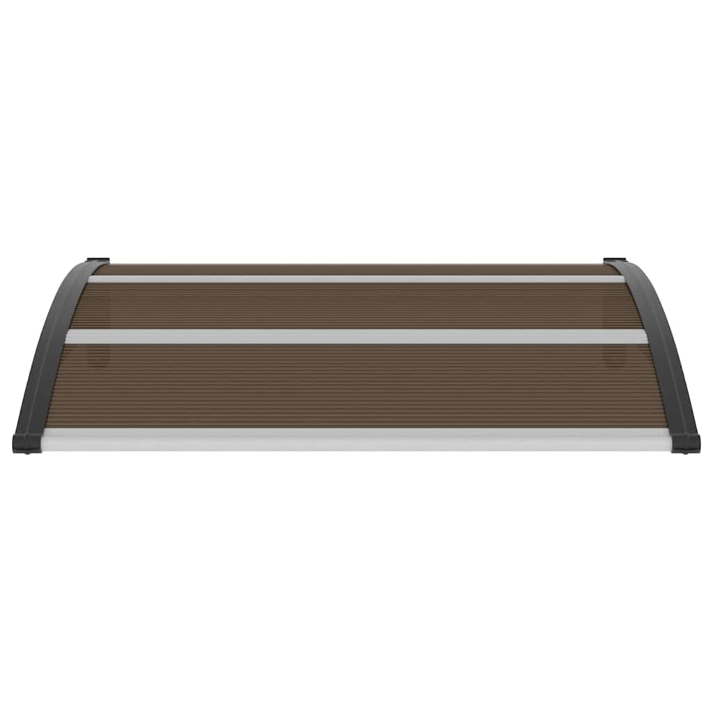 Toldo de porta 120x100 cm PC preto