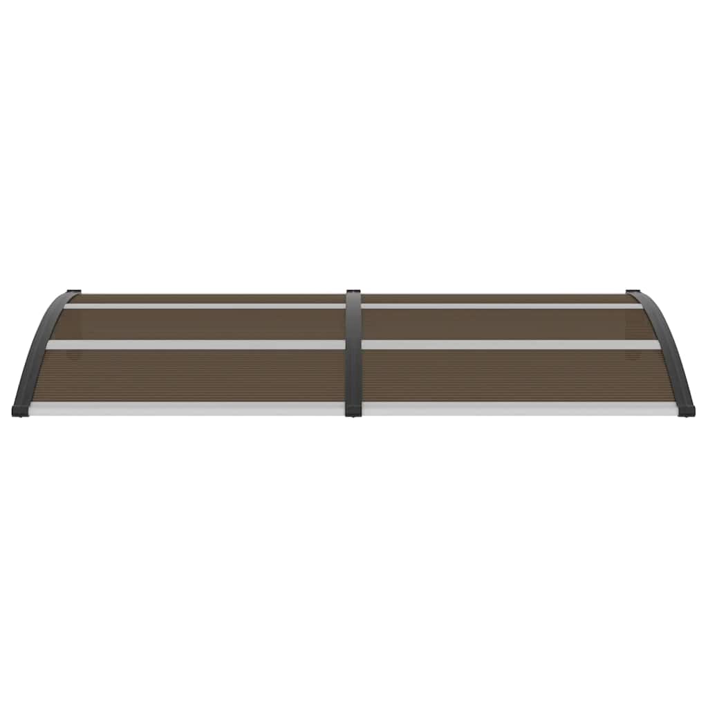 Toldo de porta 200x100 cm PC preto
