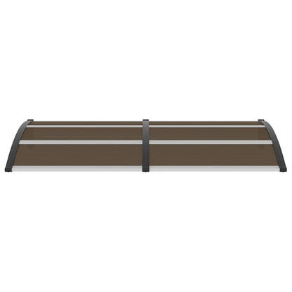 Toldo de porta 200x100 cm PC preto