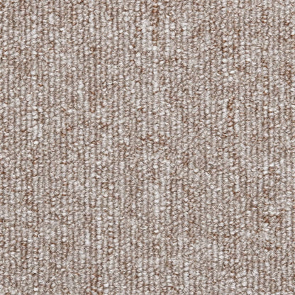 Tapetes de escada 15 peças 56x17x3 cm marrom claro semicircular