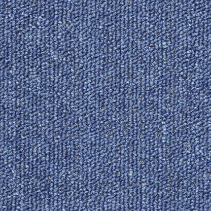 Tapetes de escada 15 peças 56x17x3 cm azul semicircular