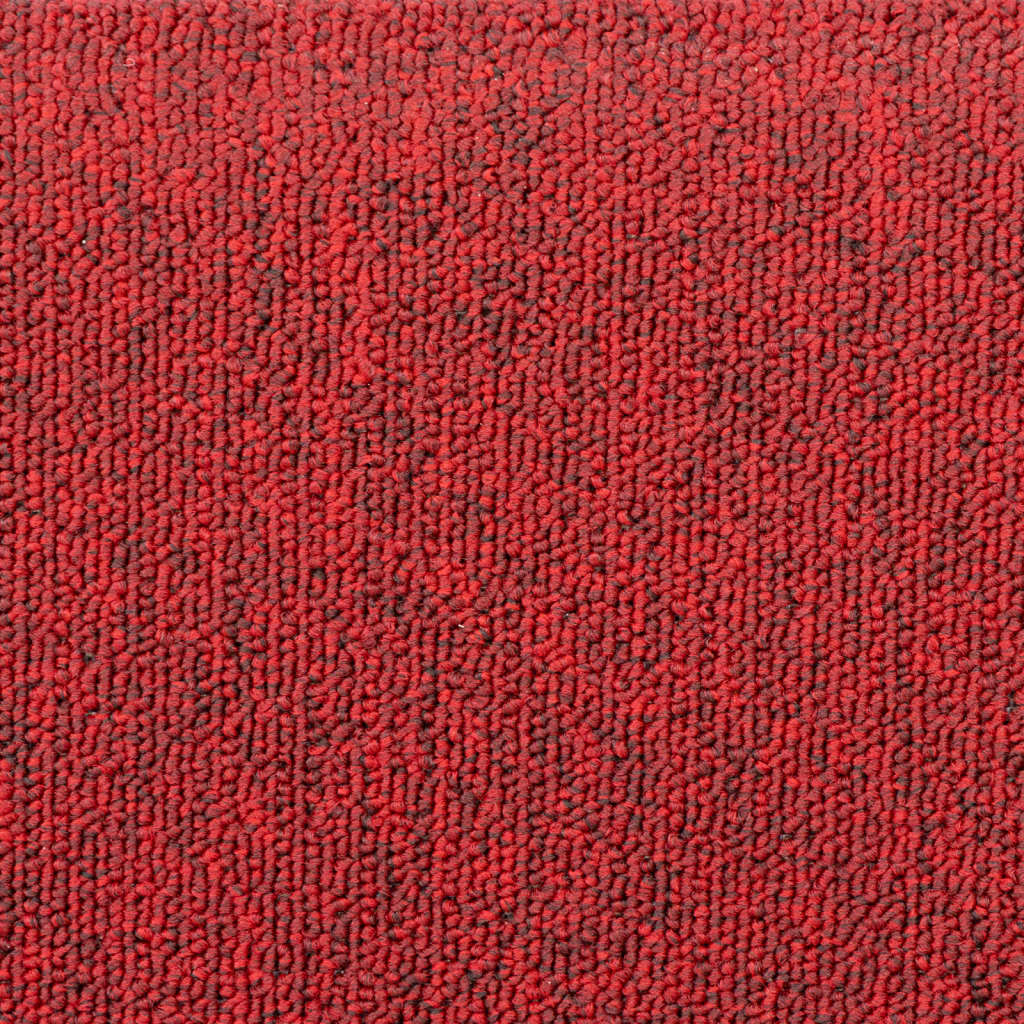 Tapetes de escada 15 peças 65x24x4 cm Bordeaux meio redondo grande