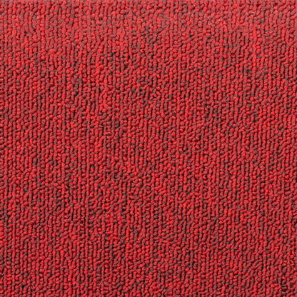 Tapetes de escada 15 peças 65x24x4 cm Bordeaux meio redondo grande