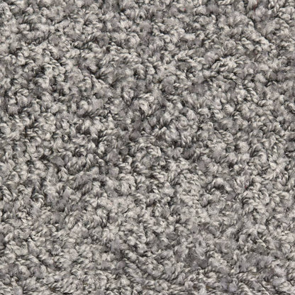 Tapetes de escada 15 peças 56x17x3 cm cinza semicircular