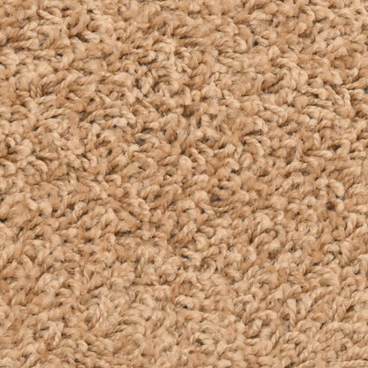 Tapetes de escada 15 peças 56x17x3 cm bege semicircular