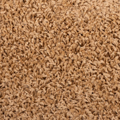 Tapetes de escada 15 peças 65x21x4 cm bege semicircular grande