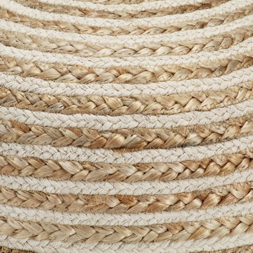 Pufe artesanal 40x45 cm juta