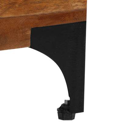 Móvel de TV de madeira recuperada maciça