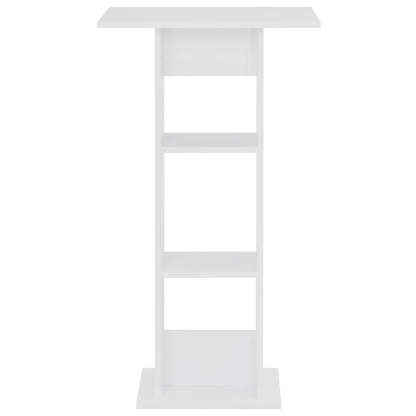 Mesa de bar 60x60x110 cm branco