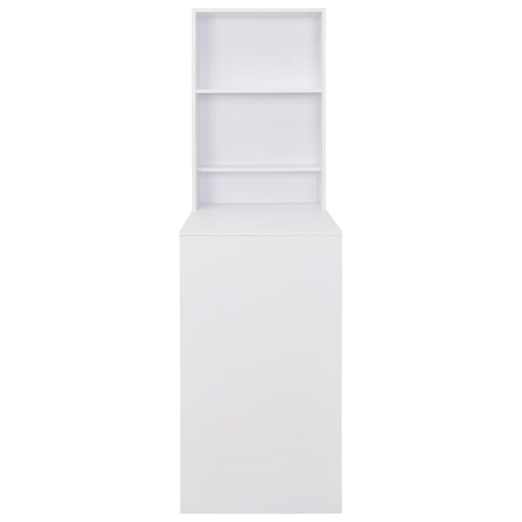 Mesa de bar com armário 115x59x200 cm branco