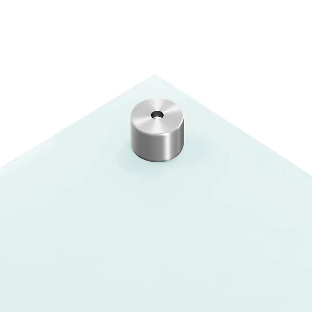 Painel anti-salpicos de cozinha 90x60 cm vidro temperado branco