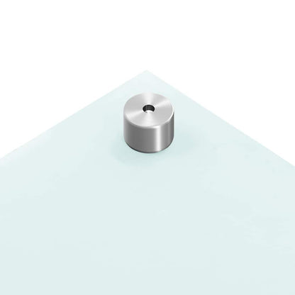 Painel anti-salpicos de cozinha 90x60 cm vidro temperado branco