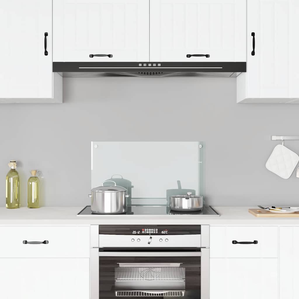 Painel anti-salpicos cozinha 70x40 cm vidro temp. transparente