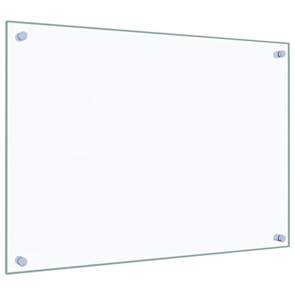 Painel anti-salpicos cozinha 70x50 cm vidro temp. transparente