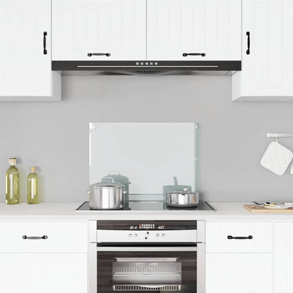 Painel anti-salpicos cozinha 70x50 cm vidro temp. transparente