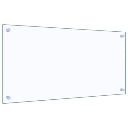Painel anti-salpicos cozinha 80x40 cm vidro temp. transparente