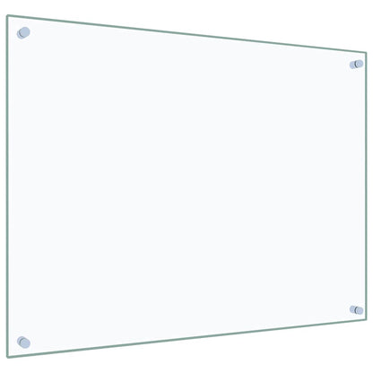 Painel anti-salpicos cozinha 80x60 cm vidro temp. transparente