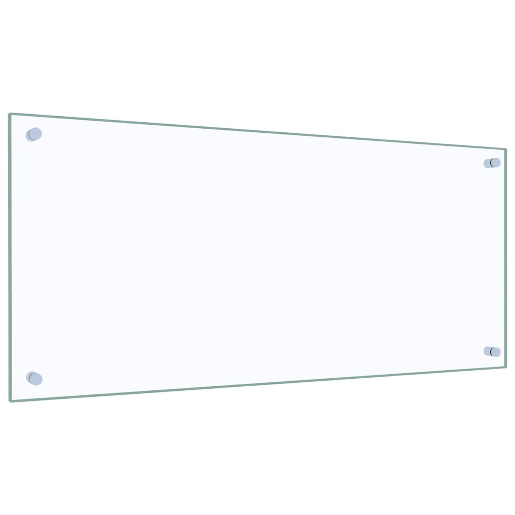 Painel anti-salpicos cozinha 90x40 cm vidro temp. transparente