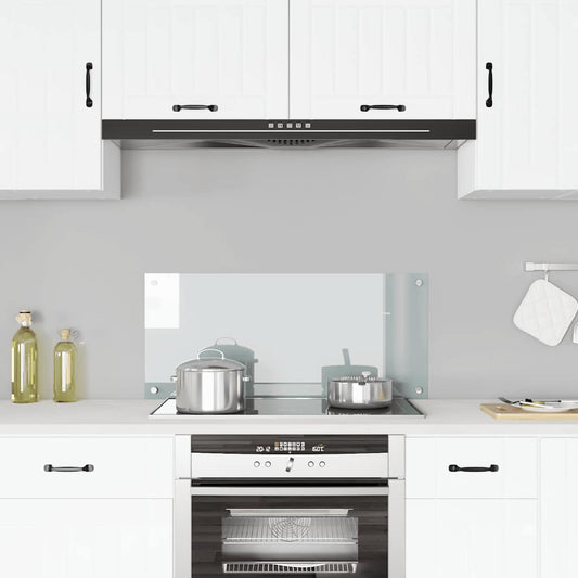 Painel anti-salpicos cozinha 90x40 cm vidro temp. transparente