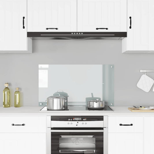 Painel anti-salpicos cozinha 90x50 cm vidro temp. transparente