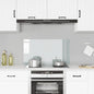 Painel anti-salpicos cozinha 90x50 cm vidro temp. transparente
