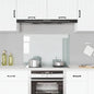 Painel anti-salpicos cozinha 90x60 cm vidro temp. transparente