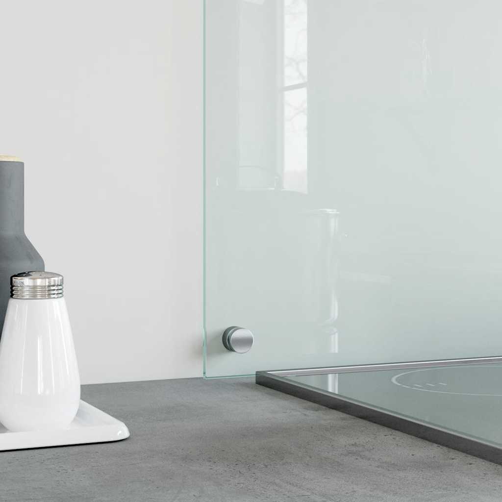 Painel anti-salpicos cozinha 100x40 cm vidro temp. transparente