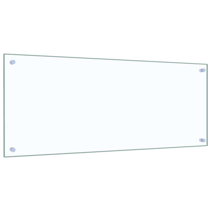 Painel anti-salpicos cozinha 100x40 cm vidro temp. transparente